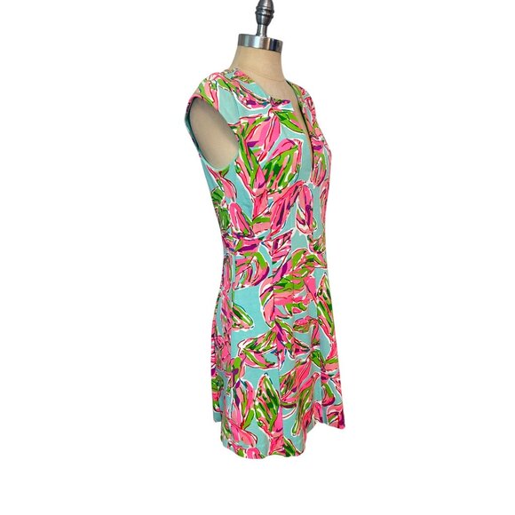 Lilly Pulitzer Briella Fit & Flare Dress Floral size Medium - Picture 4 of 7